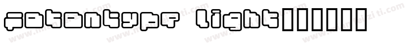 FotonType Light字体转换